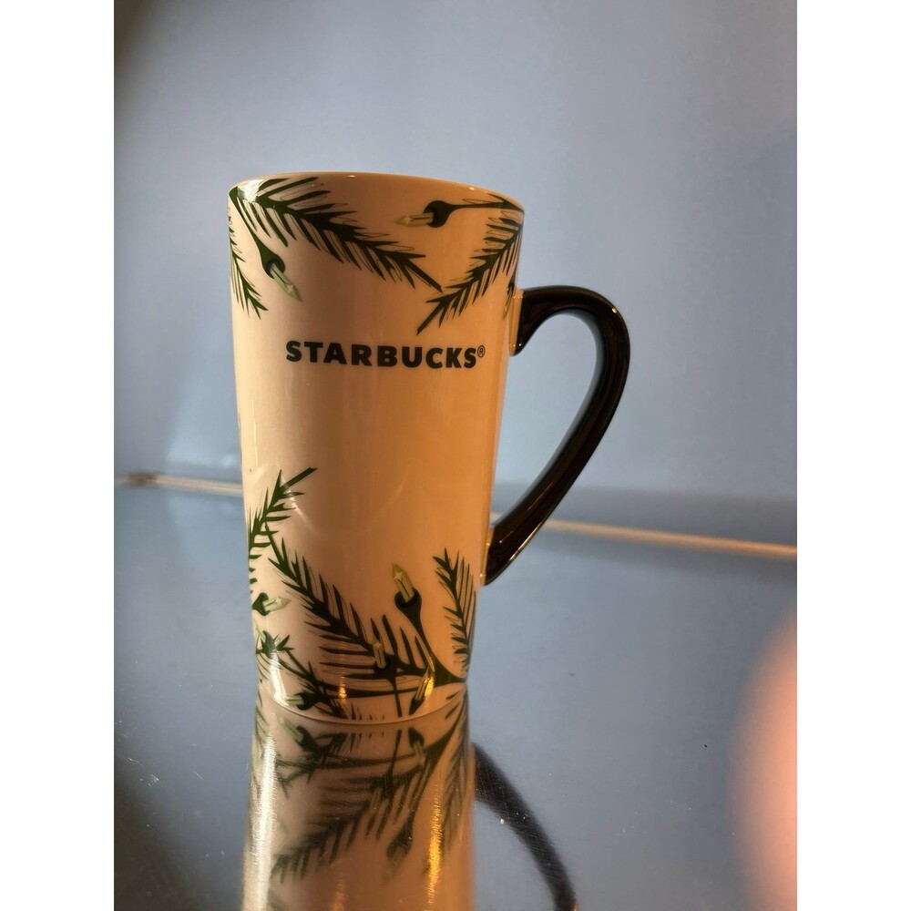 Starbucks 16 Fluid oz. 2020 Christmas tree limbs with lights coffee/ tea mug cup